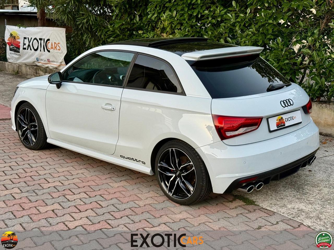 Audi S1 2.0 TFSI 231cv - Sedili Guscio - Tetto apribile