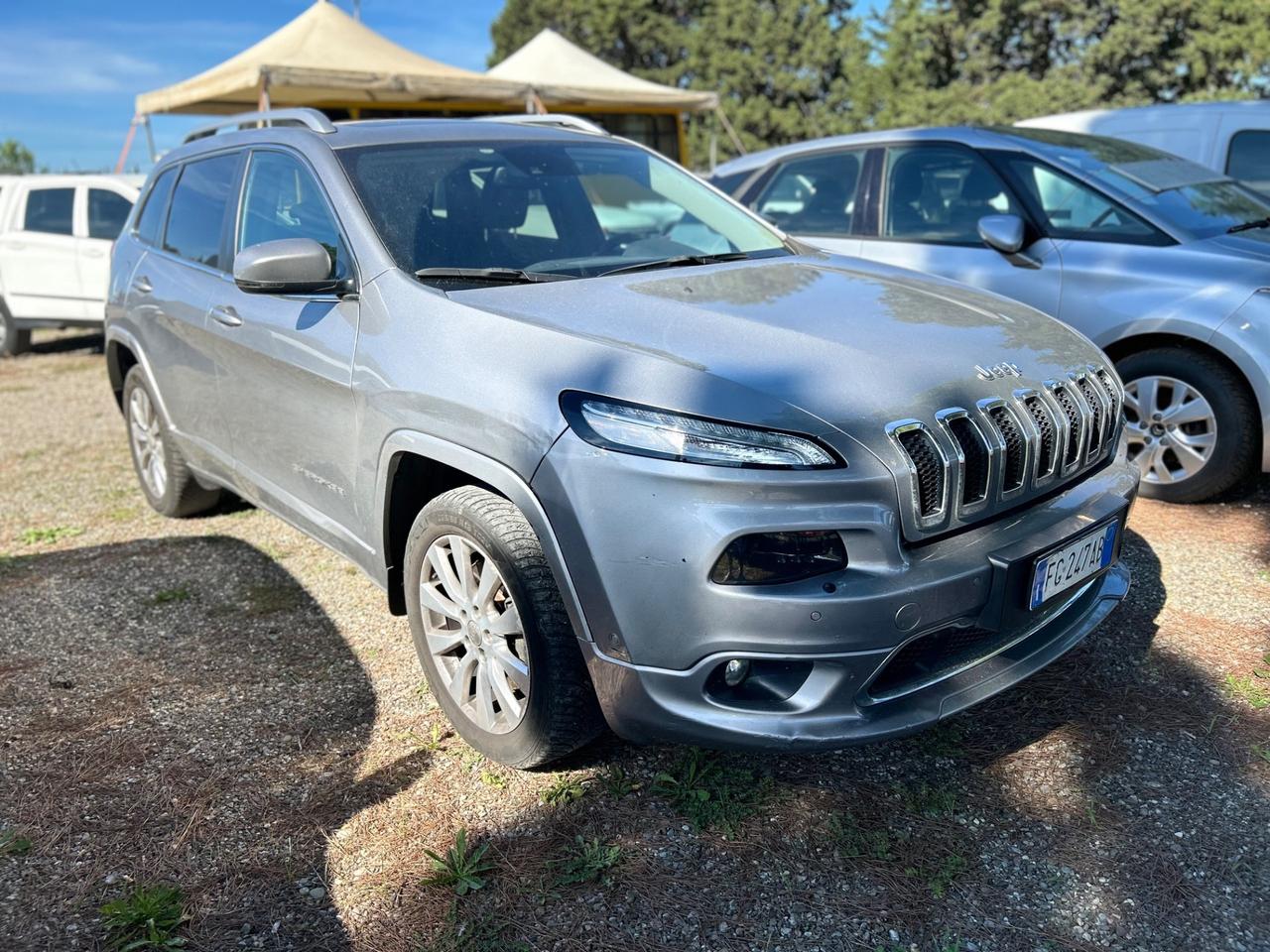Jeep Cherokee 2.2 Mjt II 4WD Active Drive Overland *GANCIO TRAINO*MOTORE REVISIONATO*