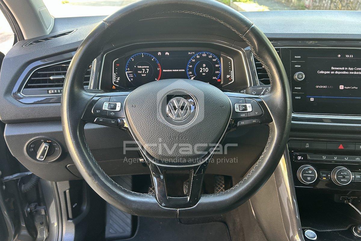 VOLKSWAGEN T-Roc 1.6 TDI SCR Advanced BlueMotion Technology