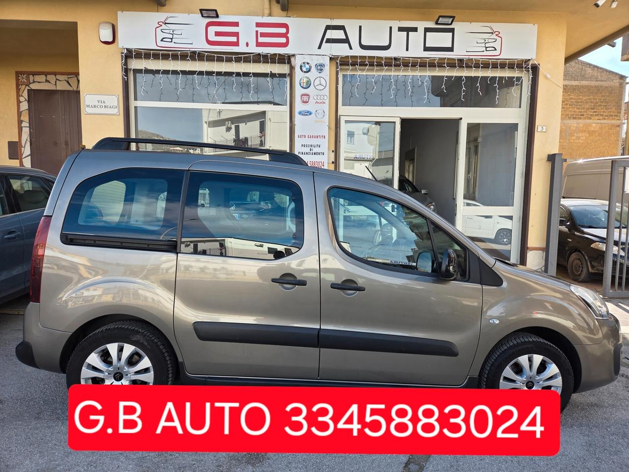 CITROEN BERLINGO 1.6 HDI 100 CV 5 POSTI NAVIGAT KMCERT