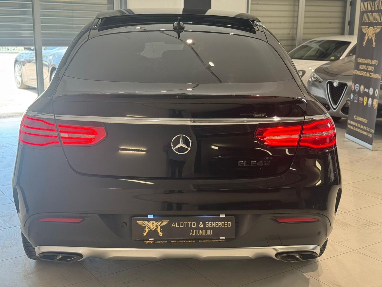 MERCEDES GLE 43 AMG COUPE' GANCIO DI TRAINO TETTO APRIBILE