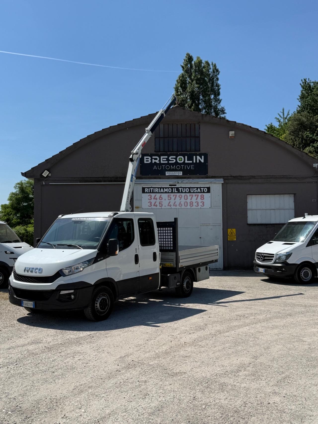 Iveco daily gru 7 posti