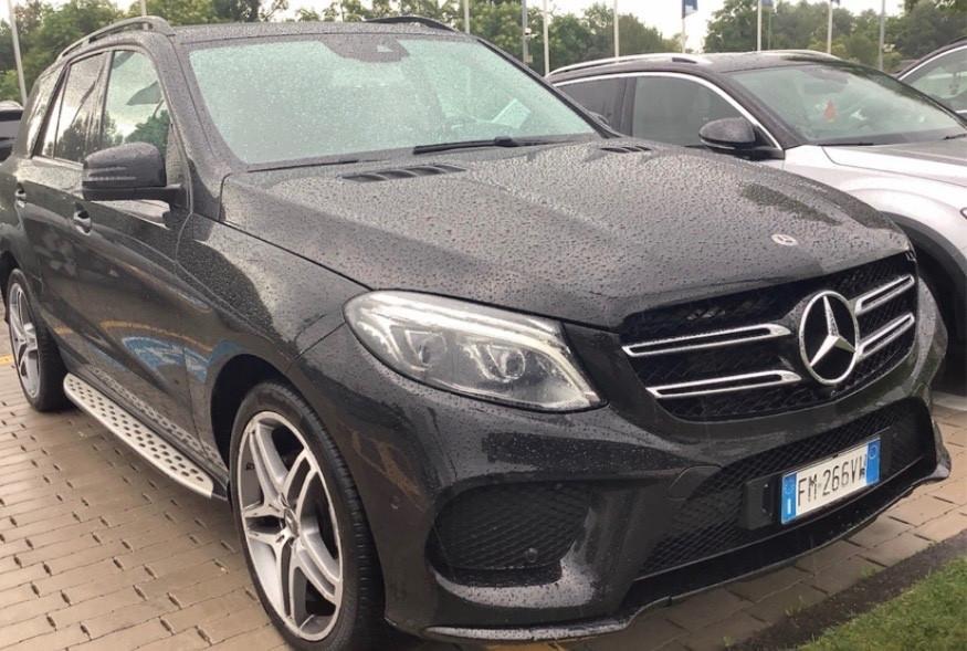Mercedes-benz GLE 250 premium strafulll pedane pelle