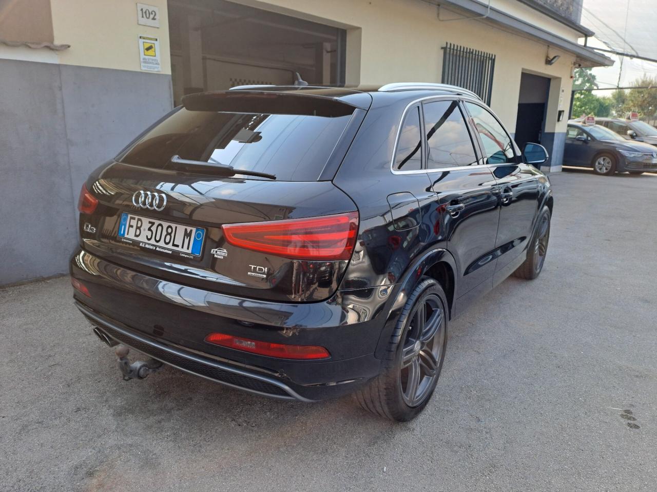 AUDI Q3 2.0 TDI 177CV QUATTRO S-TRONIC S-LINE - GANCIO TRAINO