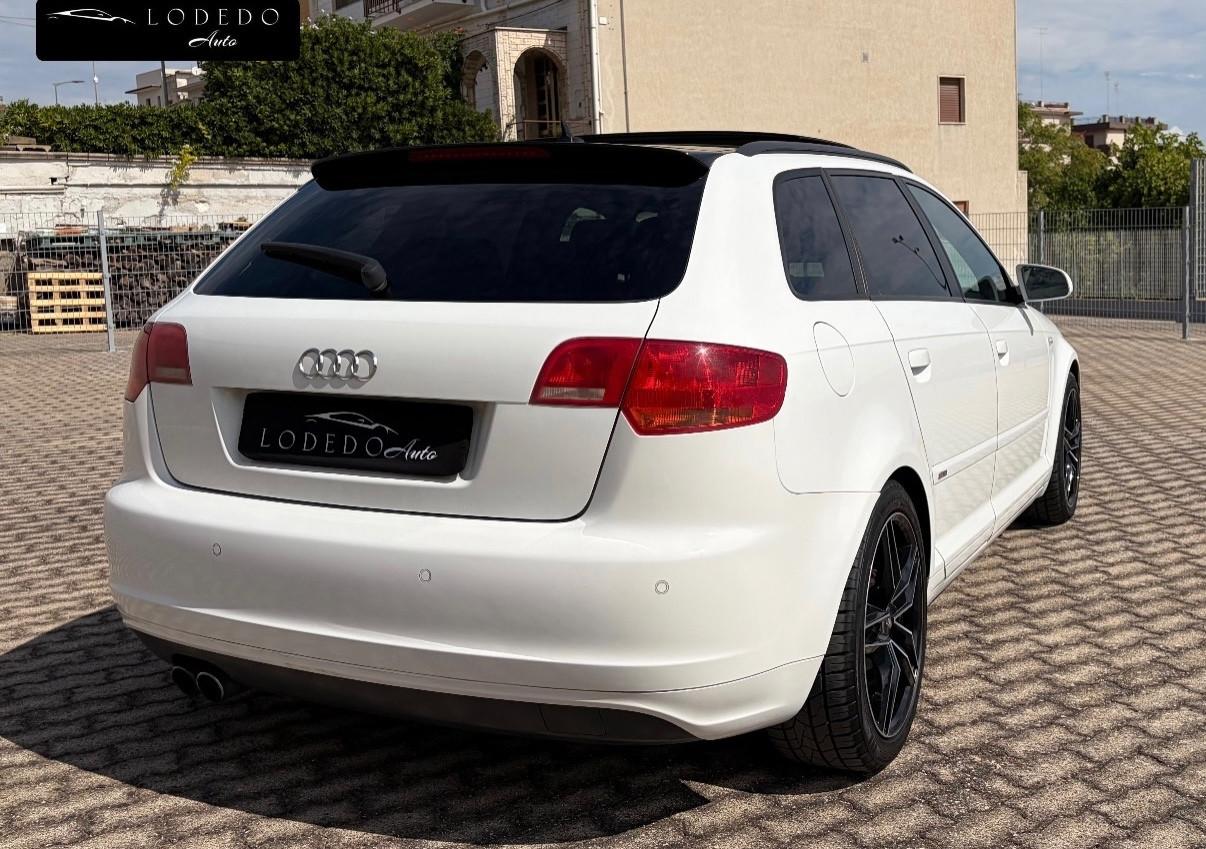 Audi A3 SPB 2.0 TDI 170 CV quattro S-Line Tetto Apribile