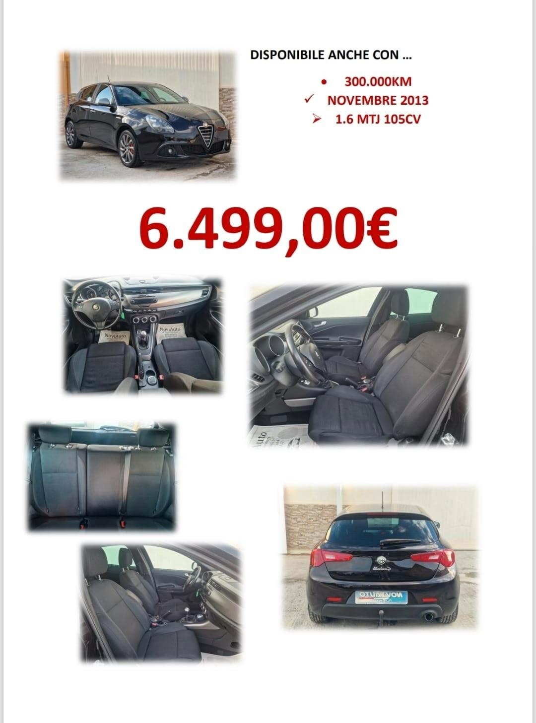 Alfa Romeo Giulietta 1.6 JTDm-2 105 CV Distinctive