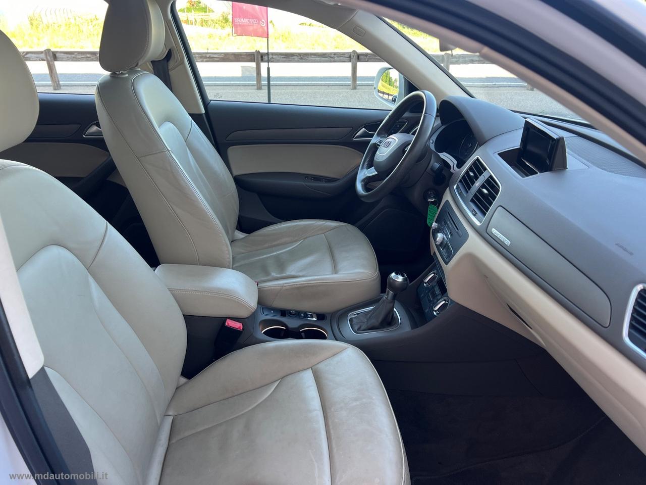AUDI Q3 2.0 TDI quattro S tronic SOLO KM.55000 TETTO NAVI PELLE