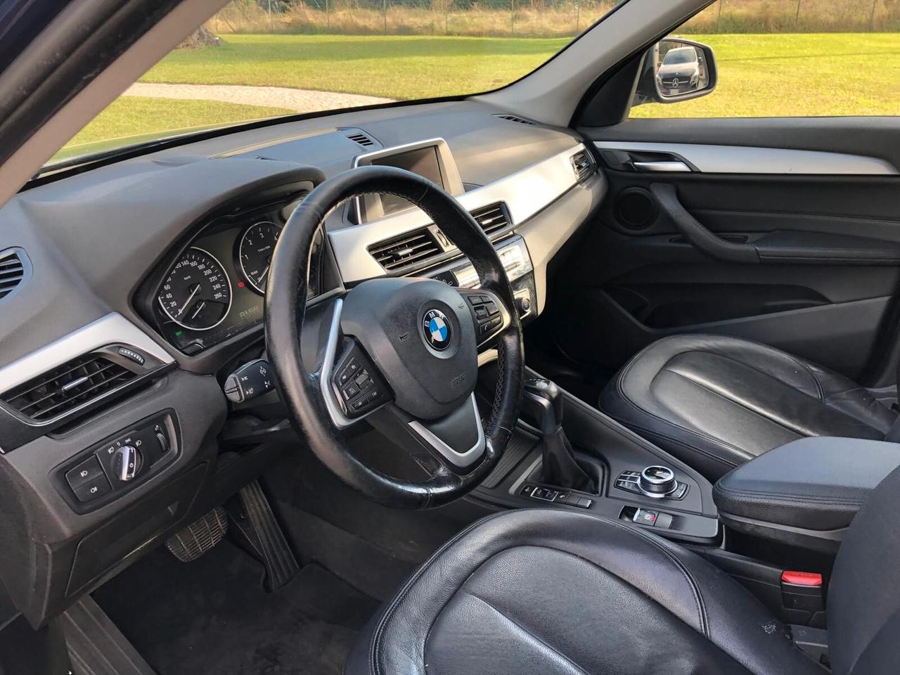 Bmw X1 sDrive18d PELLE/AUTOMATICA/ GARANZIA CONFORMGEST COMPLETA X 12 MESI RINNOVABILE FINO A 36 MESI