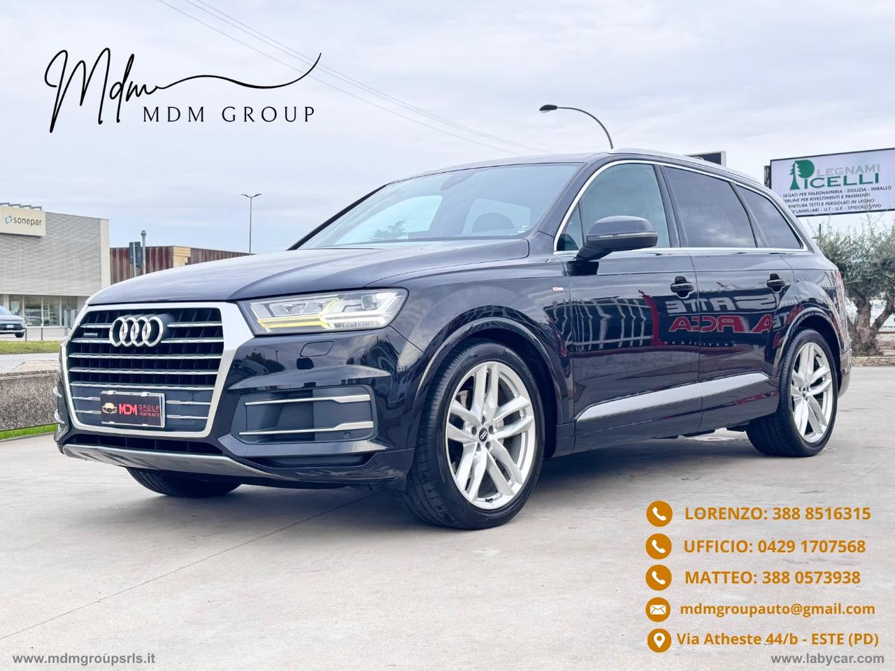 AUDI Q7 3.0 TDI 272 CV quattro 4RUOTE STERZANTI S-LINE PLUS