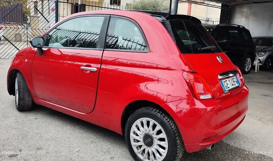 Fiat 500 1.0 Hybrid Star perfetta pari a nuova bi colore