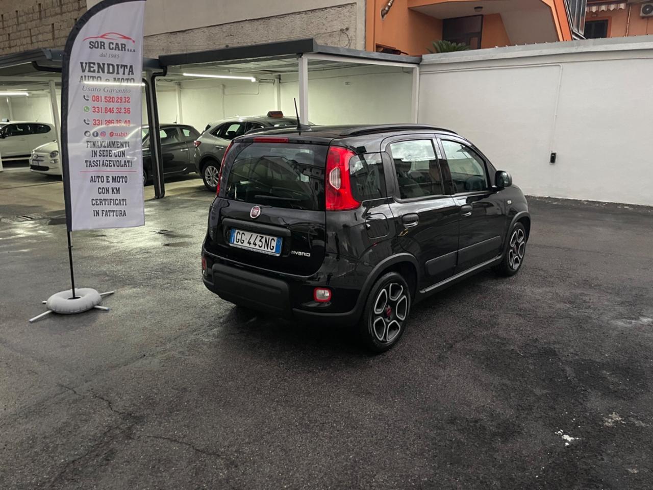 Fiat Panda CITY LIFE KM 48.000 CERTIFICATI SCHERMO TOUCH SCREEN E COMANDI AL VOLANTE