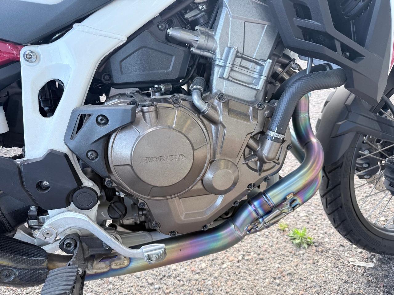 HONDA Africa Twin 1100 CRF 1100L Abs Scarico completo Titanio
