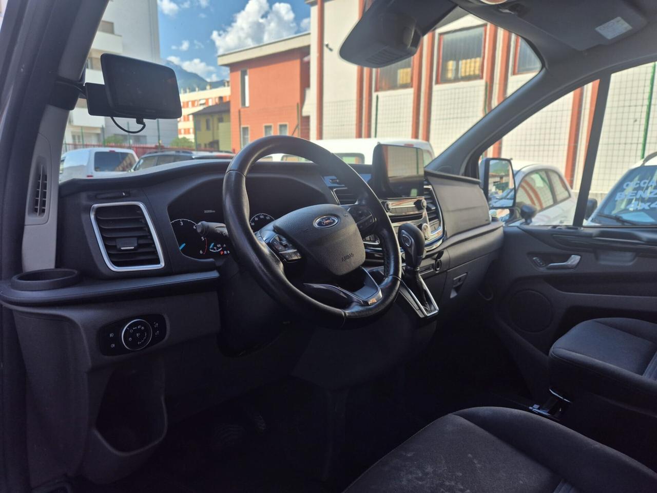 Ford Transit Custom 300 2.0 EcoBlue 130 aut. PC - 6 POSTI - GANCIO TRAINO