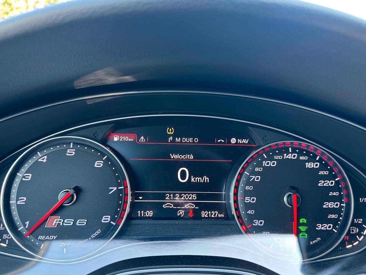 Audi RS6 AVANT 4.0 TFSI PERFORMANCE /CARBOCERA/KM DOC.