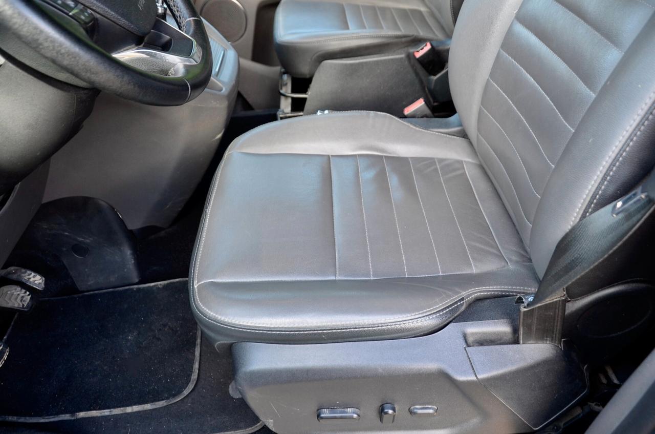 FORD TOURNEO CUSTOM 2.0 ECO HYBRID TITANIUM X 131cv 8 POSTI PASSO LUNGO, GAR. FORD 10/27, SERVICE FORD, UFF ITALIANA, GANCIO TRAINO, RETROCAMERA, PELLE, APPLE ANDROID, PERMUTE