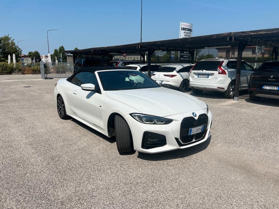 BMW 420 d 190 cv Cabrio mhev 48V Msport PREZZO IVA INCLUSA