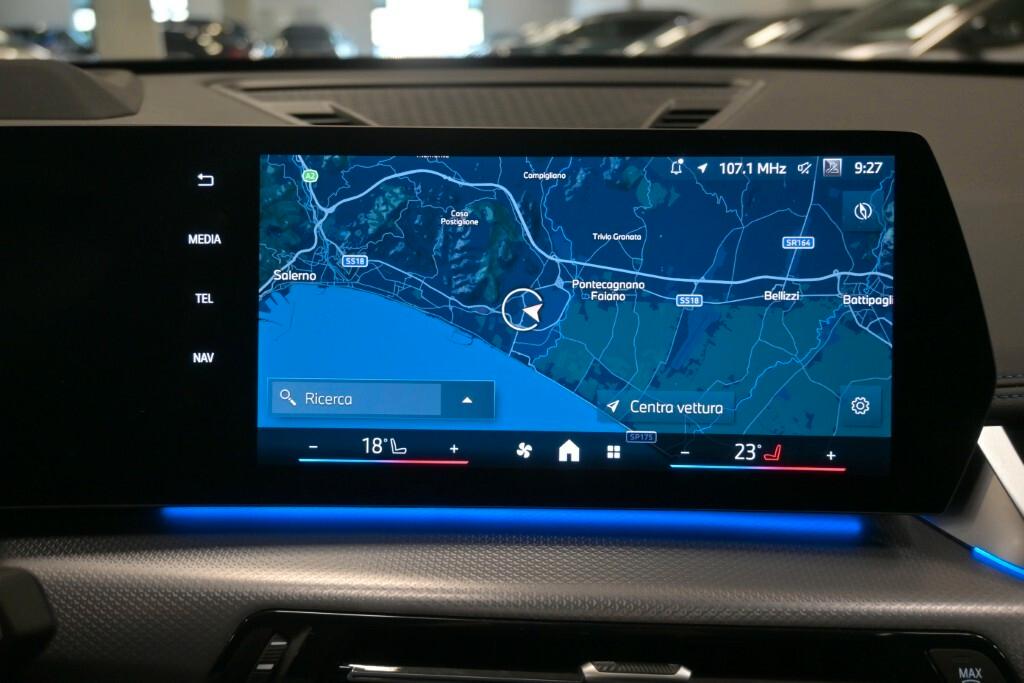 BMW X1 20D 163CV AUT. 48V S-DRIVE MSPORT ( FARI LED ADATTIVI - CURVED DISPLAY - AMBIENT LIGHT - HEAD-UP DISPLAY - TETTO PANORAMICO APR. - NAVI - MIRROR - PARK ASSISTANT - TELECAMERA 360 )