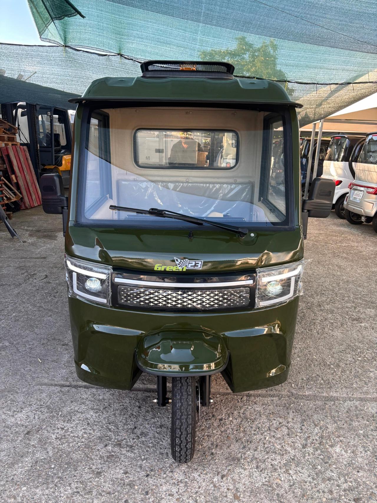 E- CARRO CABIN - MOTOCARRO ELETTRICO CABINATO RIBALTABILE