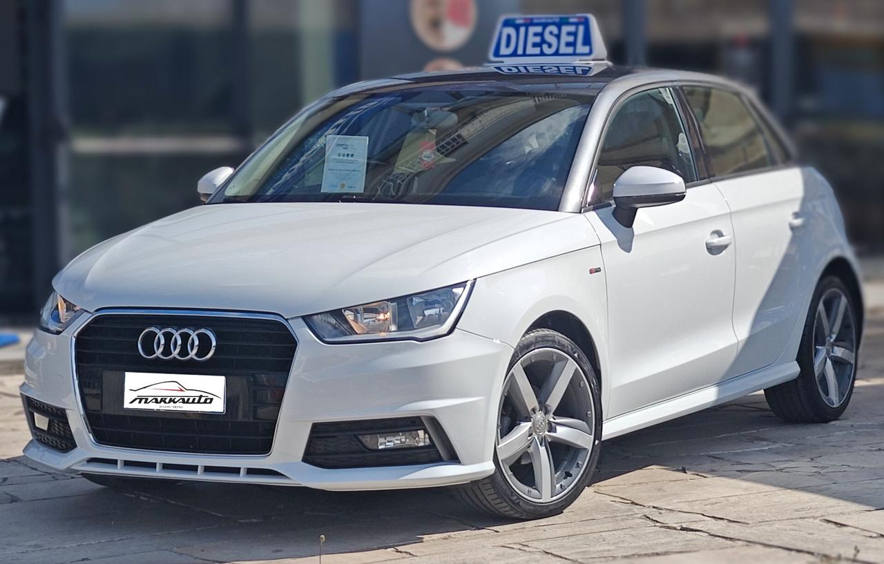 AUDI A1 1.4 TDI 90 CV S-TRONIC S-LINE