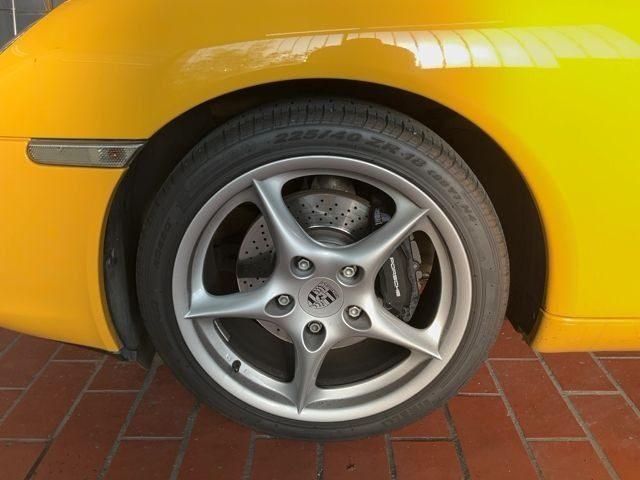 PORSCHE 996 911 3.6 320CV GIALLA INTERNO BLU ! 1PROPRIETARIO !