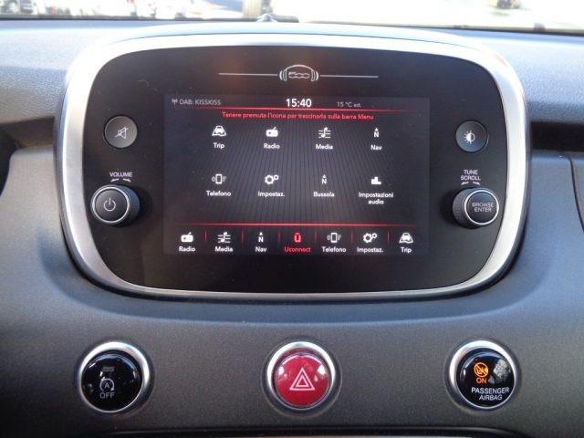 FIAT 500X 1600 MJT CROSS 130CV CAM NAV CARPLAY VETRSCURI