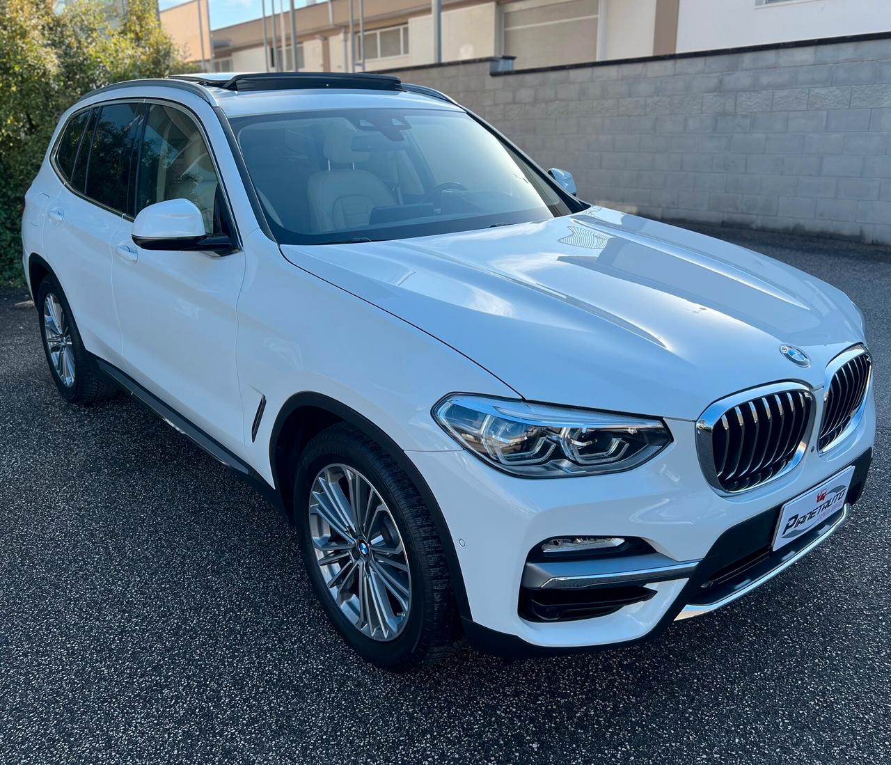 Bmw X3 xdrive20d LUXURY 190cv auto TETTO/LED/PELLE/CAMERA