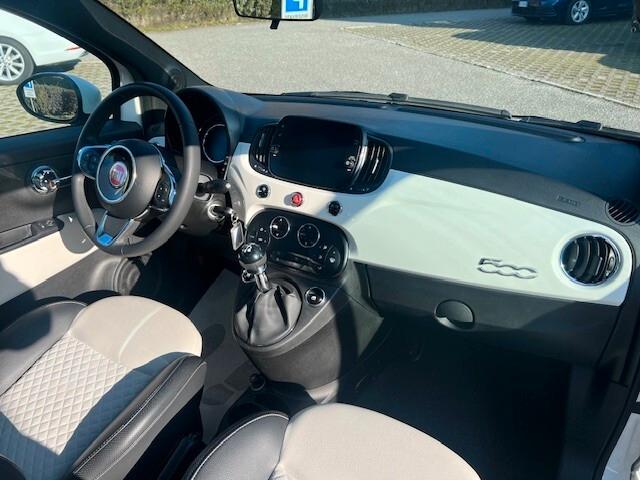 FIAT 500 1.0 HYBRID 70CV DOLCEVITA STUPENDA! OK NEO PATENTATI