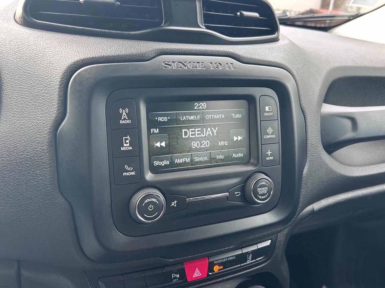 Jeep Renegade 2.0 Mjt 140CV 4x4 -gancio per portabici
