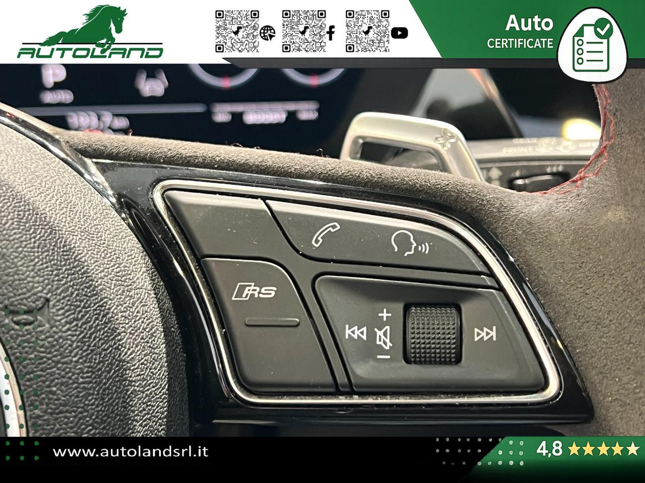 Audi RS3 Sportback 2.5 tfsi quattro s-tronic TETTO - MATRIX- B&O - MASSAGGIO - ACC