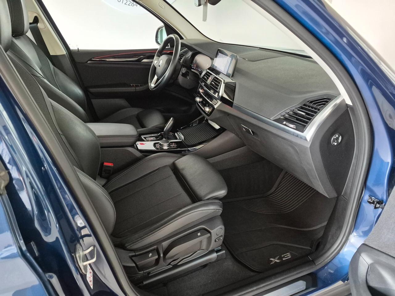 BMW X3 XDRIVE 20D XLINE *24 MESI DI GARANZIA* PELLE LED NAVI RETROCAM. CARPLAY