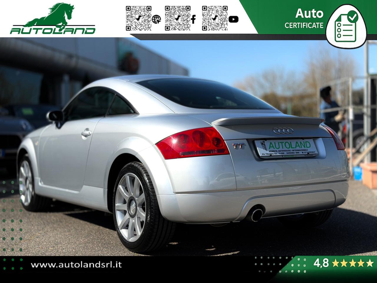 Audi TT Coupè 1.8t 180cv RESTAURATA