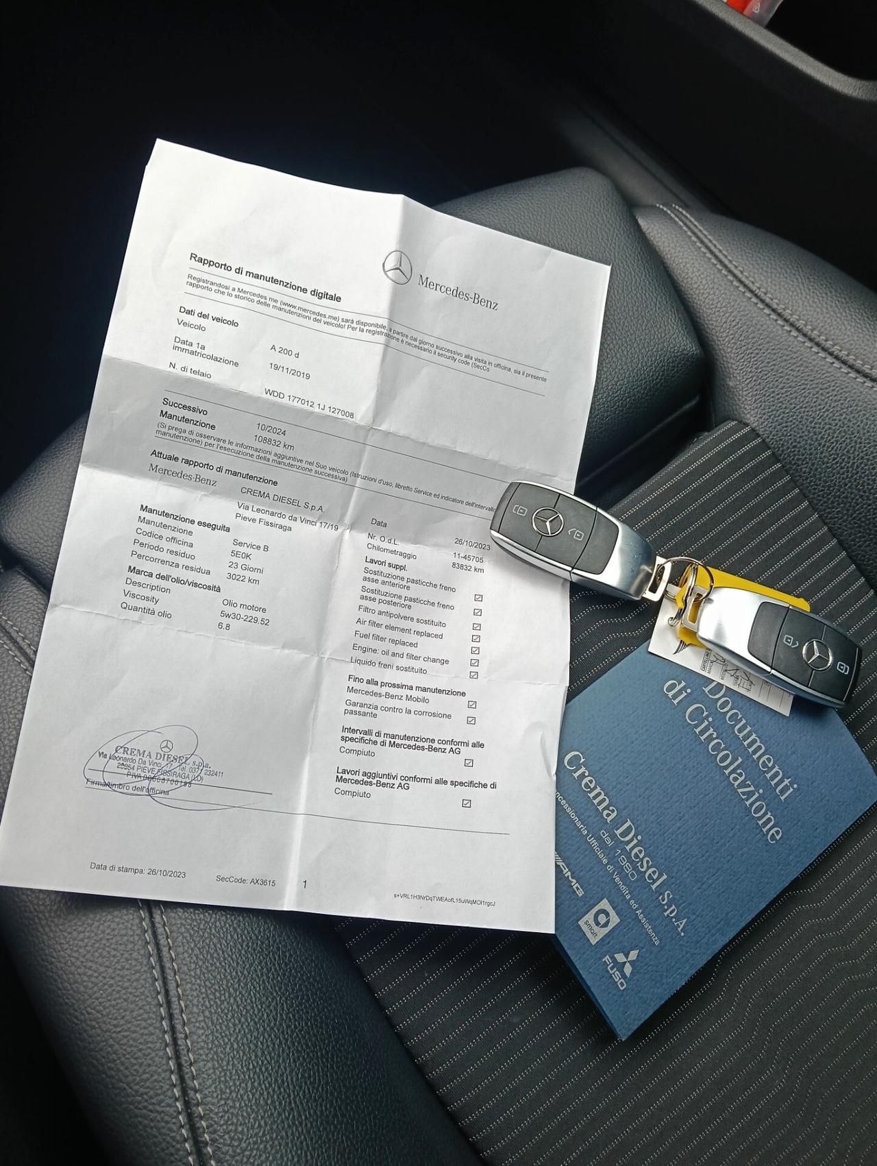 Mercedes-benz A 200 d Automatic Sport