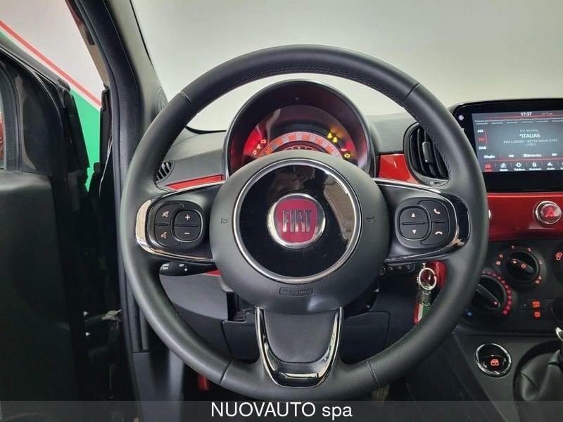 FIAT 500C 1.0 Hybrid Red