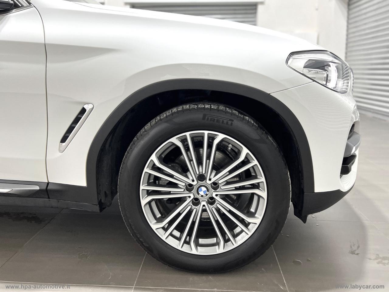 BMW X3 xDrive20d Luxury NAVI PELLE LED CERCHI 19