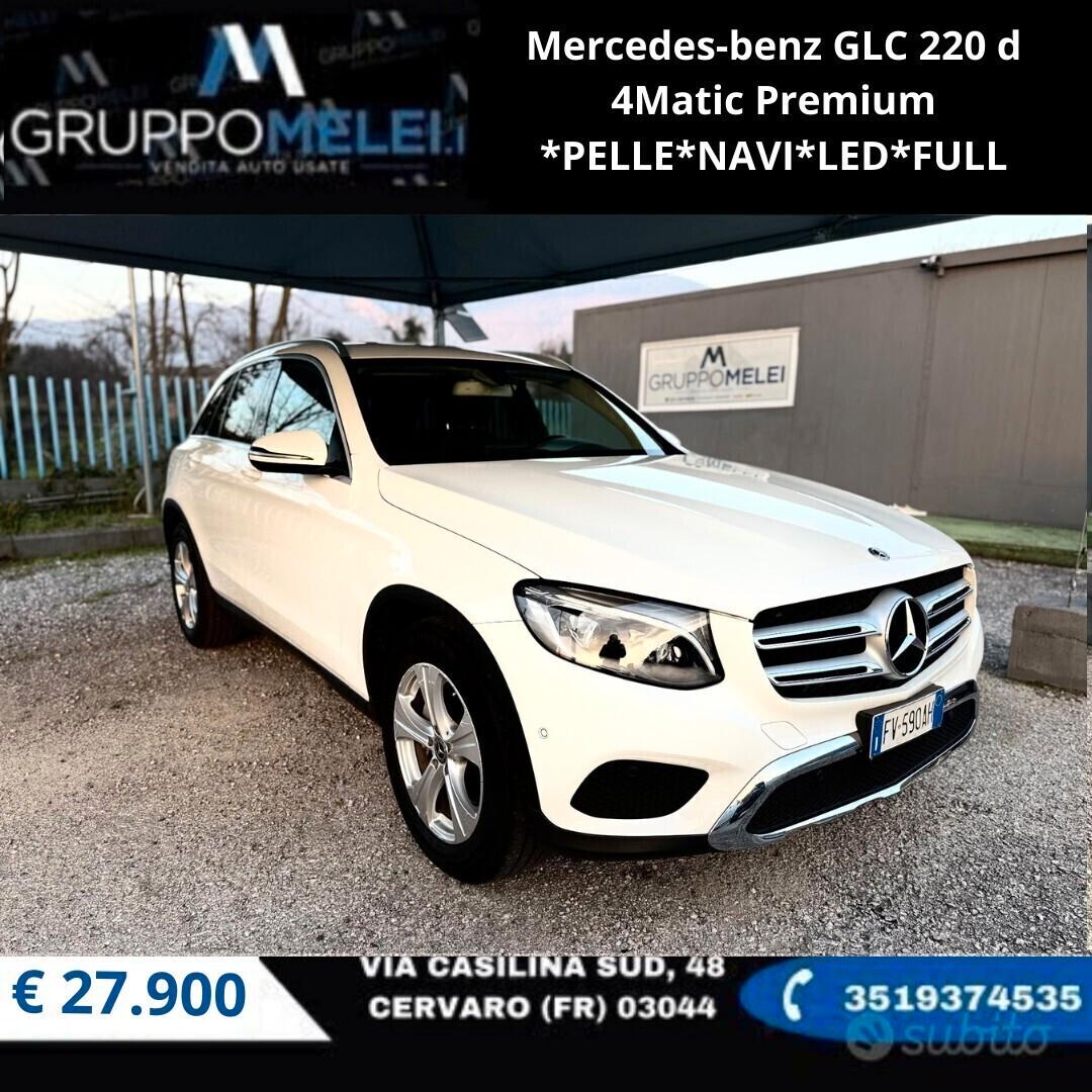 Mercedes-benz GLC 220 d 4Matic Premium *PELLE*NAVI*LED*FULL