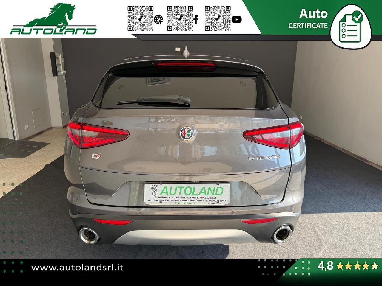 Alfa Romeo Stelvio 2.2 t Executive Q4 180cv auto