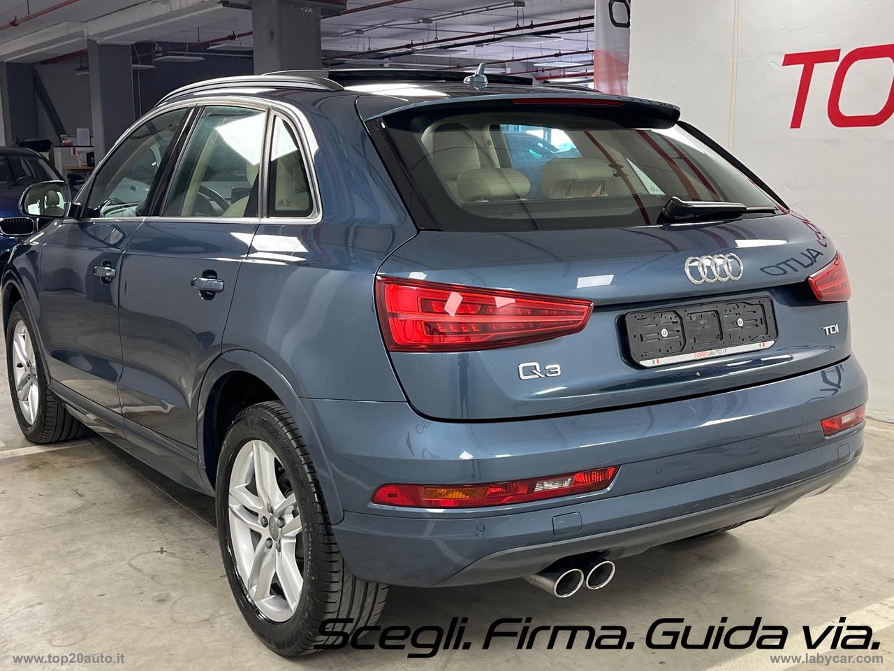AUDI Q3 2.0TDI TETTO APRIBILE PELLE TOTALE CAMBIO MANUALE
