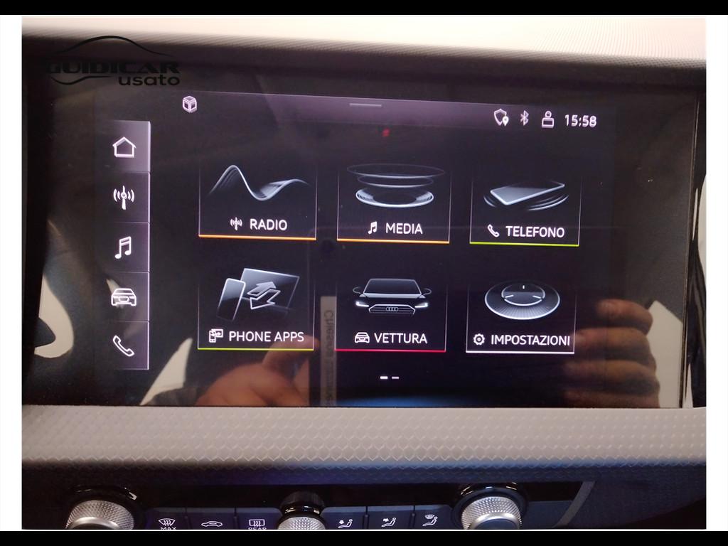 AUDI A1 II 2019 Sportback - A1 Sportback 30 1.0 tfsi Admired Adva