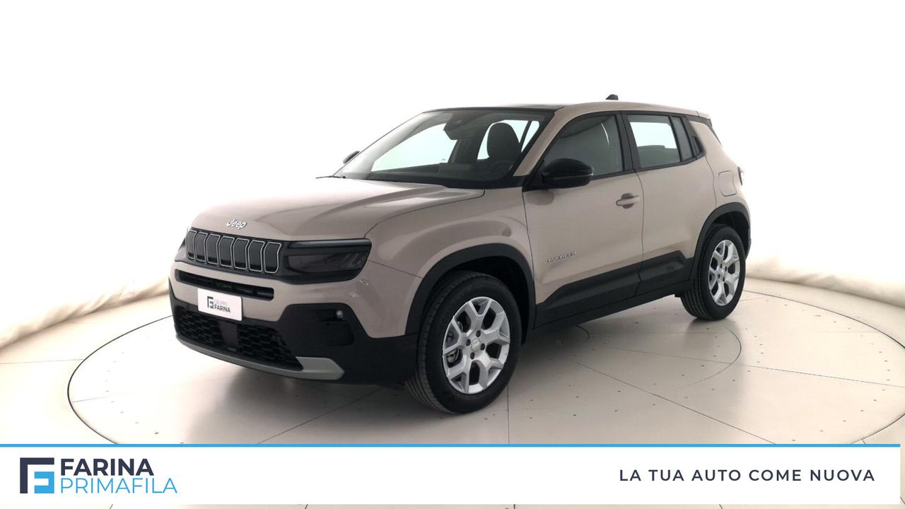 JEEP Avenger Benzina Avenger Tech &Sky 1.2 100cv