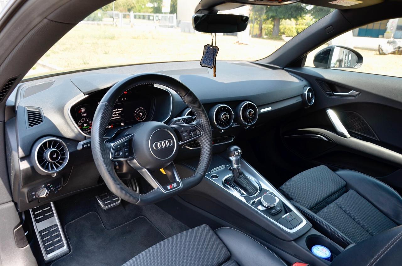 AUDI TT COUPE 40 2.0 TFSI 197cv S-TRONIC, BOLLO 6/26, EURO 6D, BANG & OLUFSEN, 19", FULL LED, RETROCAMERA, PERMUTE