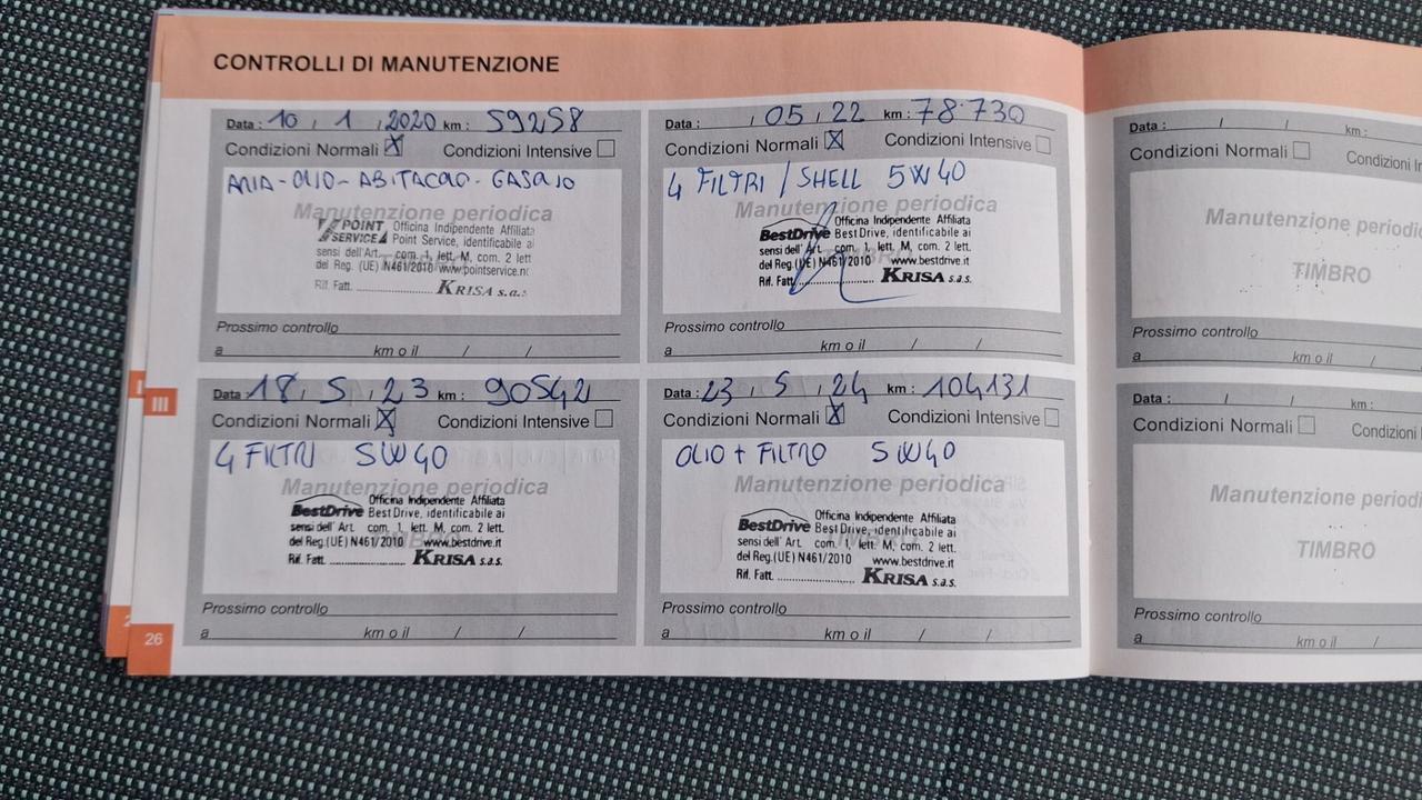 Citroen C3 1600 HDI E6 TAGLIANDATA
