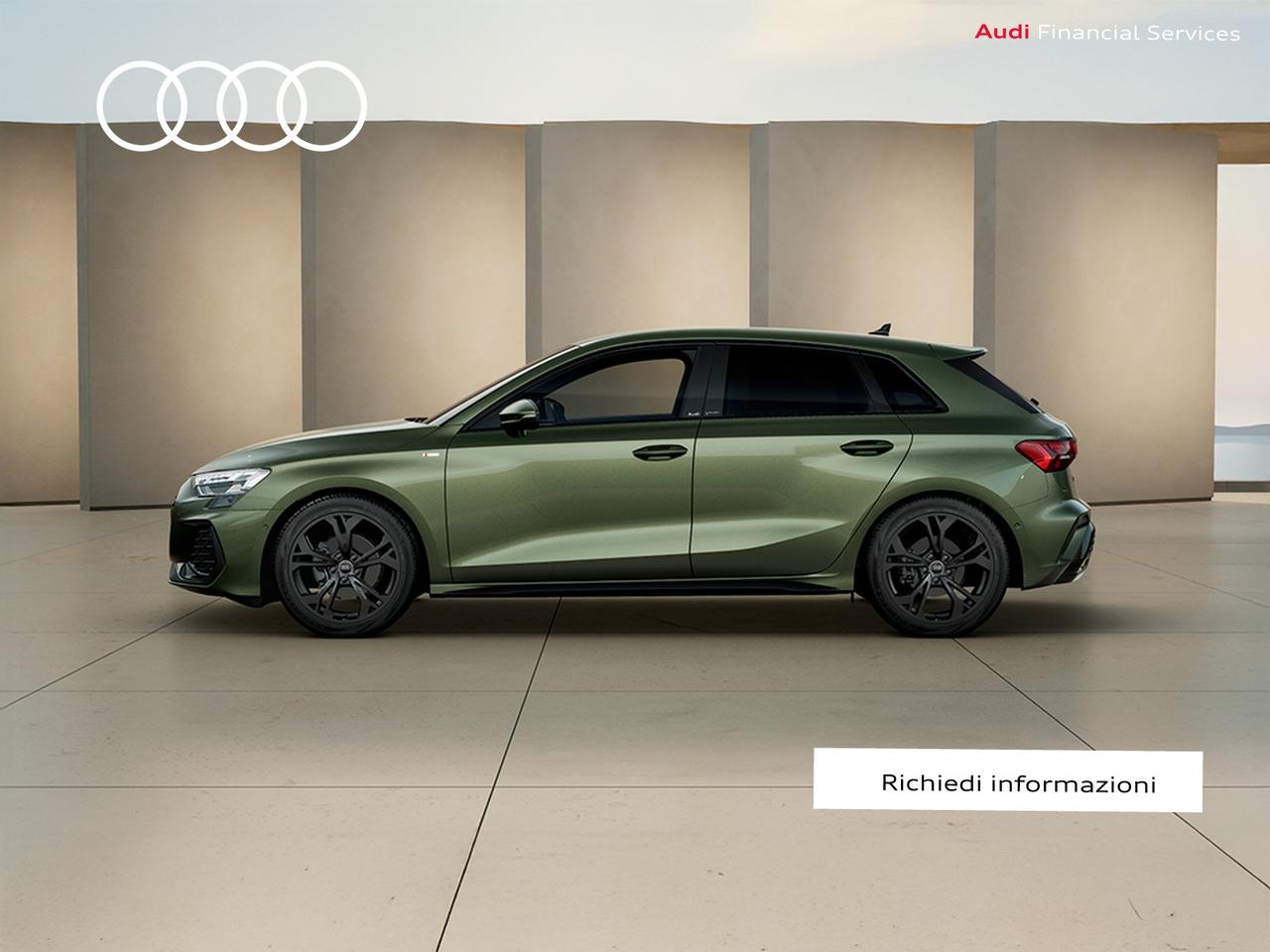 Audi A3 sportback 2.0 tdi s line edition 150cv s-tronic