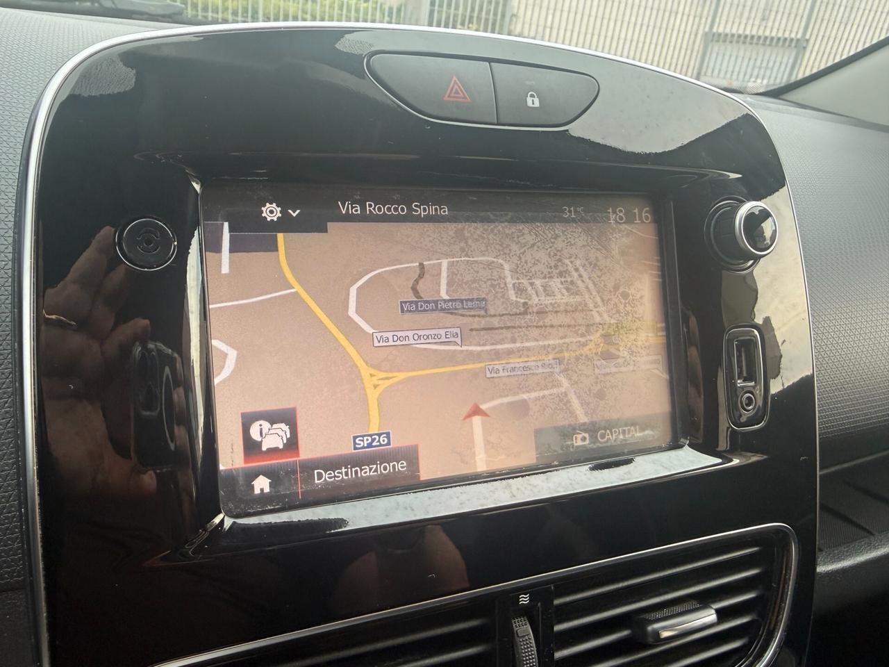 Renault Clio IV 2017 1.5 dci energy Intens 75cv FullLed Navi RetroCam Pelle