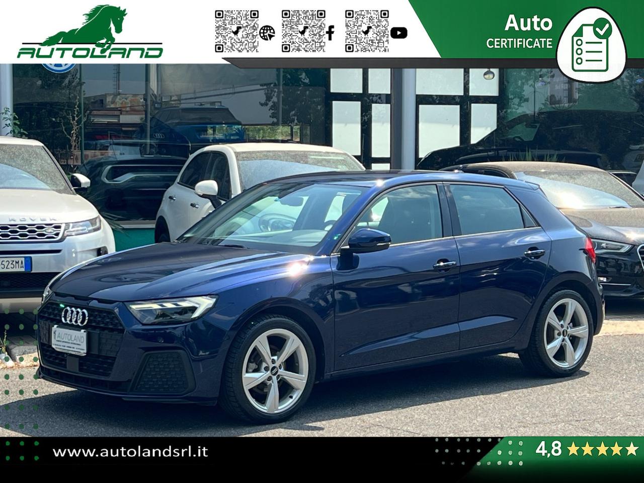 Audi A1 Sportback 30 1.0 tfsi Admired 110cv