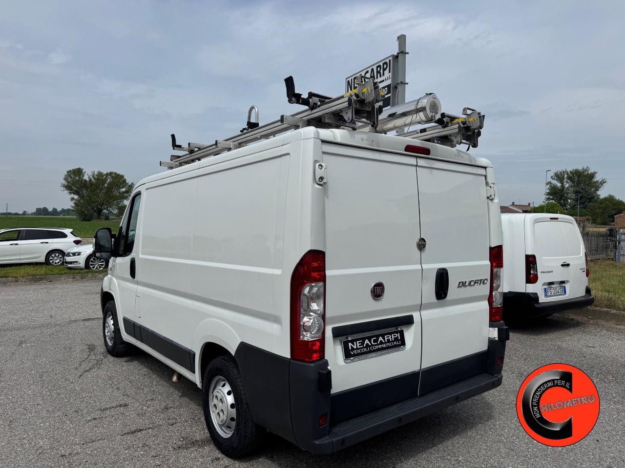 Fiat Ducato 33 2.3 MJT 130 CV ALLESTITO EX ENEL (PC-TN L1H1)SENSORI-POCHISSIMI KM!-PORTAPACCHI-
