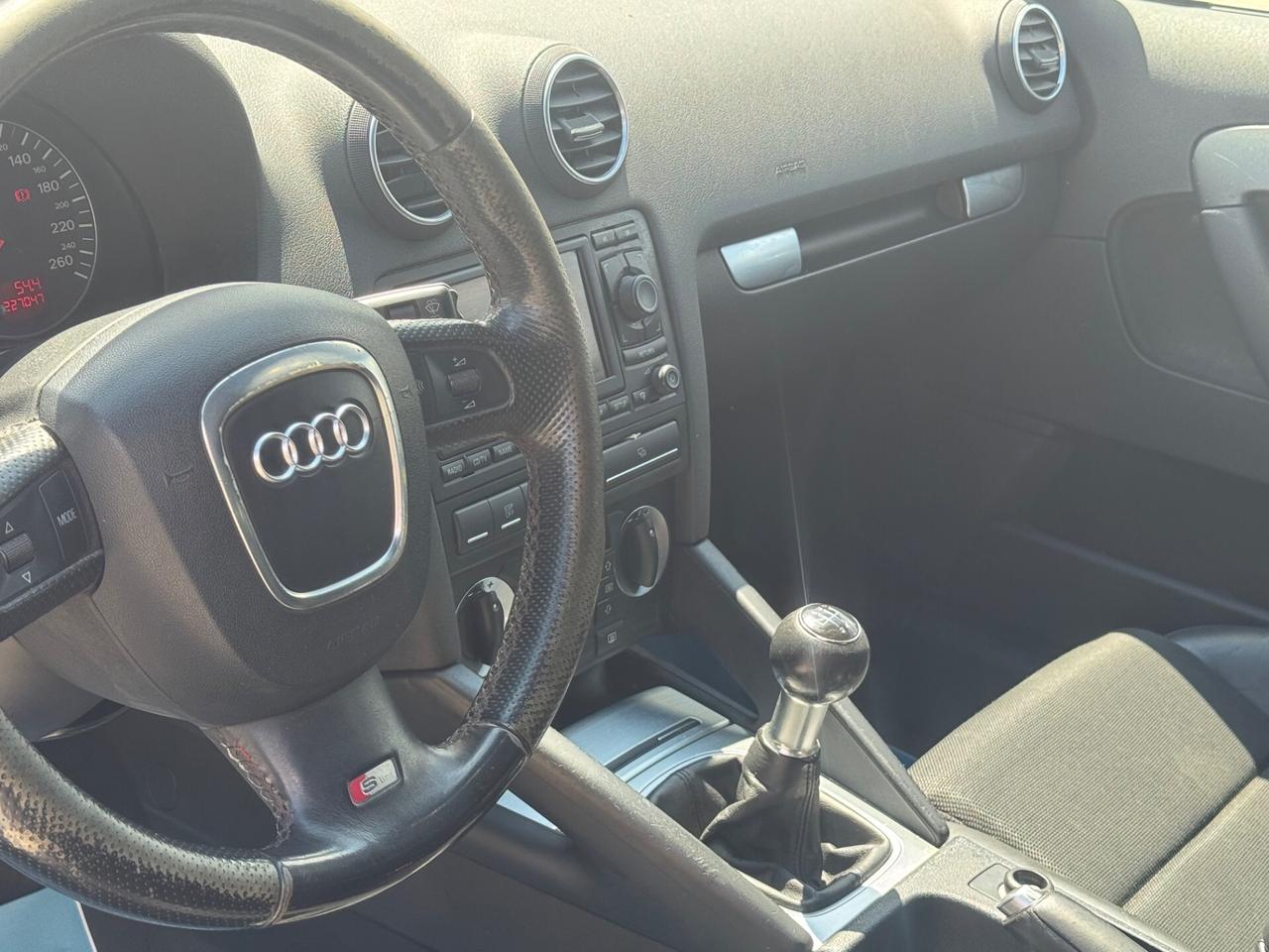 AUDI A3 SPORTACK 2.0 TDI 170 CV S-LINE