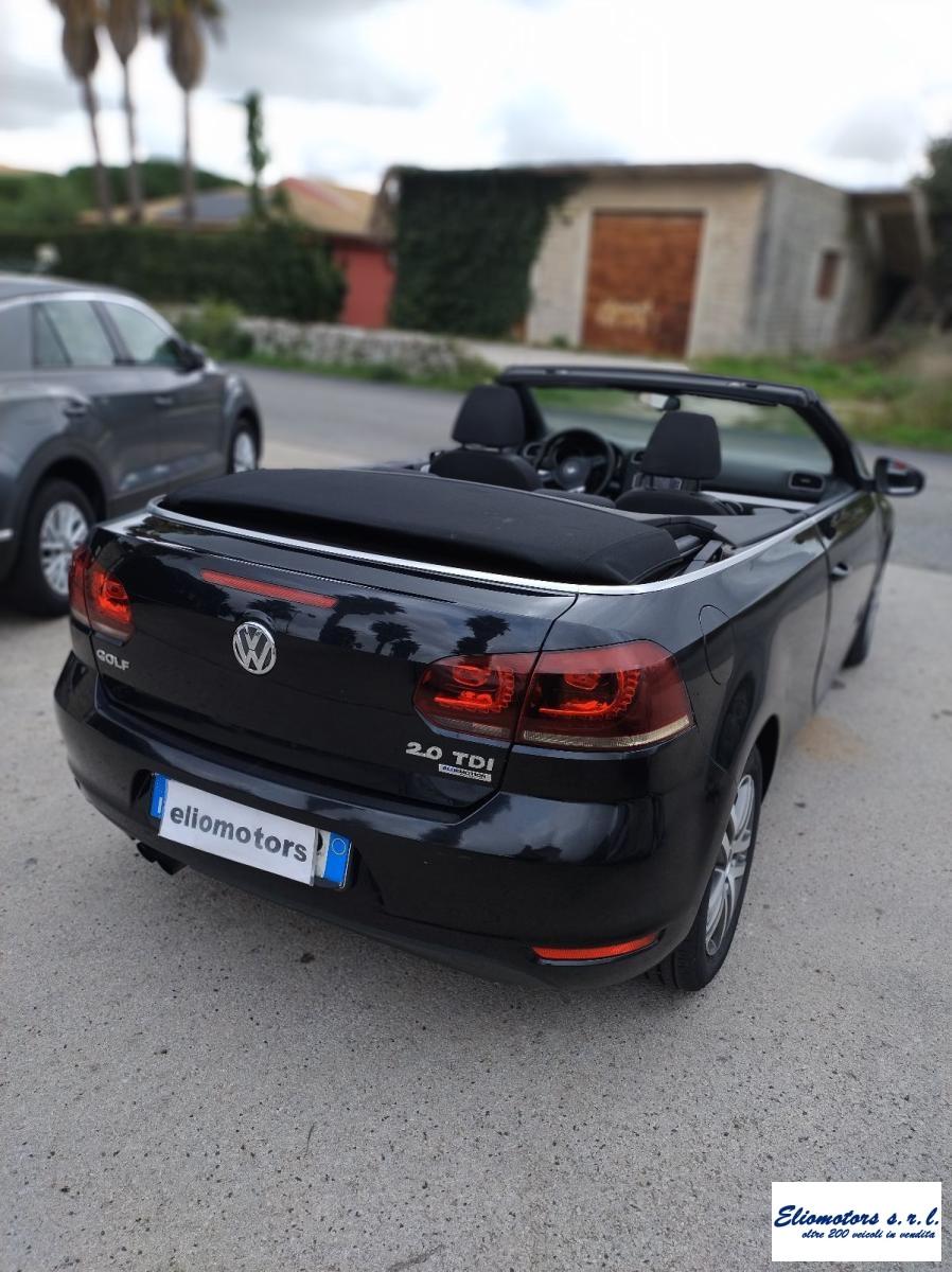 VOLKSWAGEN - Golf - Cabriolet 2.0 TDI BlueMotion Tech.
