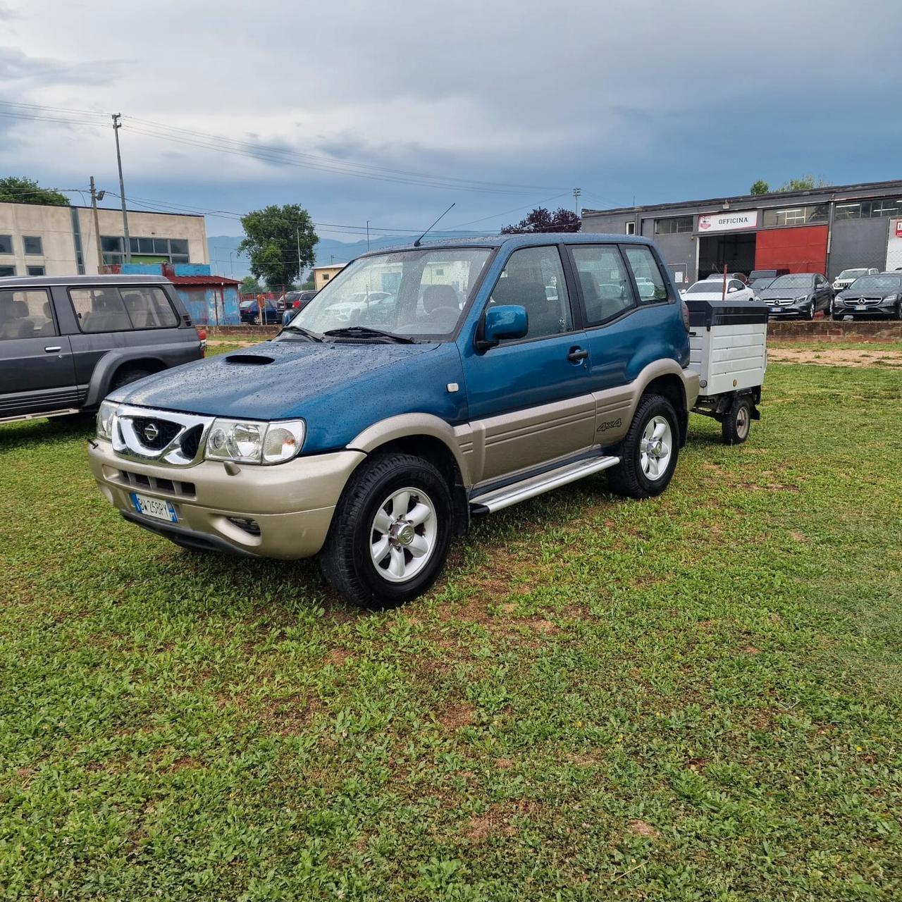 Nissan Terrano II 2.7 Tdi 3 porte Anniversary GANCIO E CARRELLO AUTOCARRO 5 POSTI