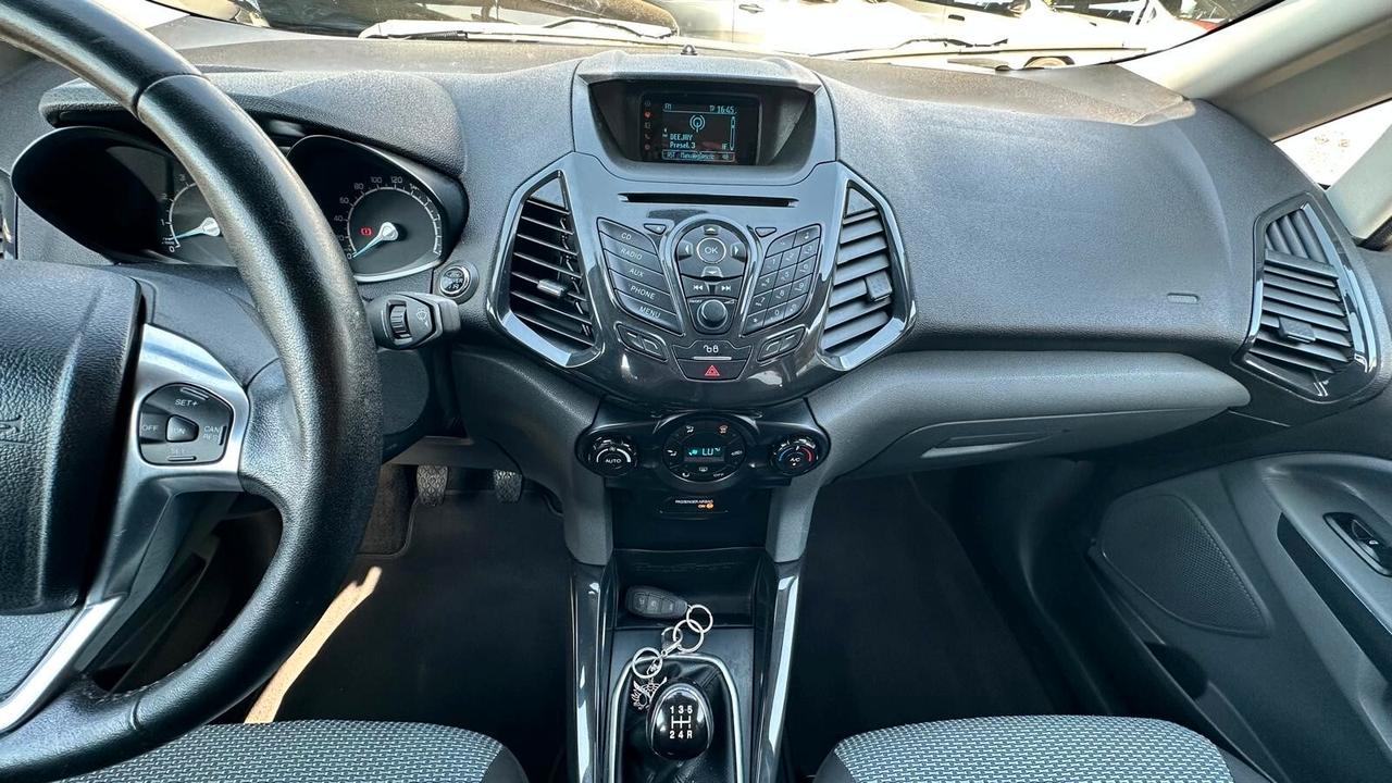 Ford EcoSport 1.5 110 CV KM CERTIFICATI-UNICO PROPRIETARIO- DISTRIBUZIONE FATTA A 83 MILA KM