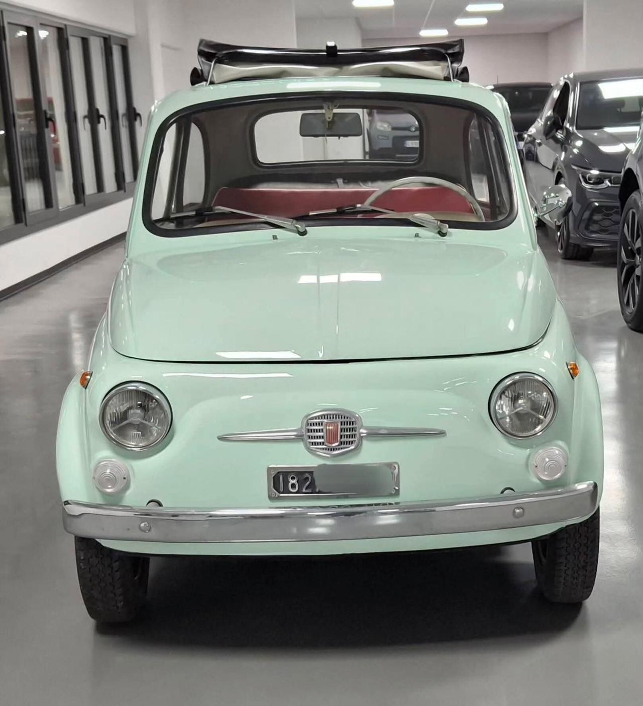 Fiat 500F uniproprietario Libretto e targhe originali